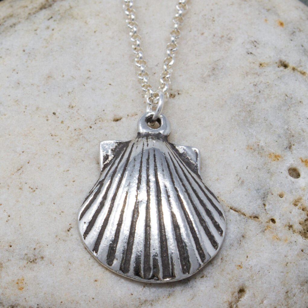 St Michaels Way shell pendant