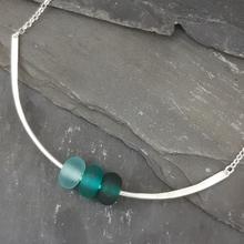 Gradient Collection - Trio Necklace - Teal