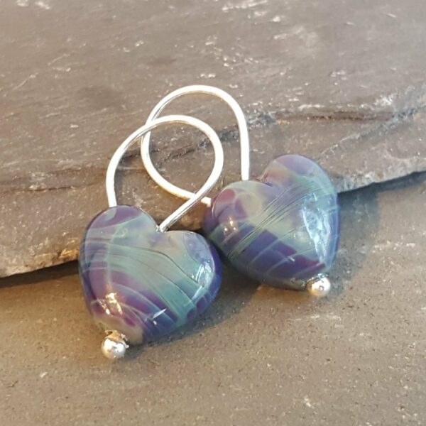 Cora Heart earrings - medmerry multi