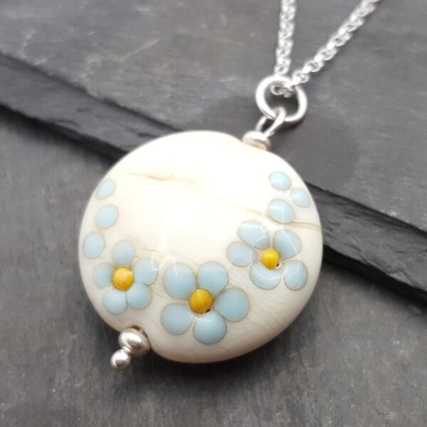 Garland Necklace - Forget Me Not