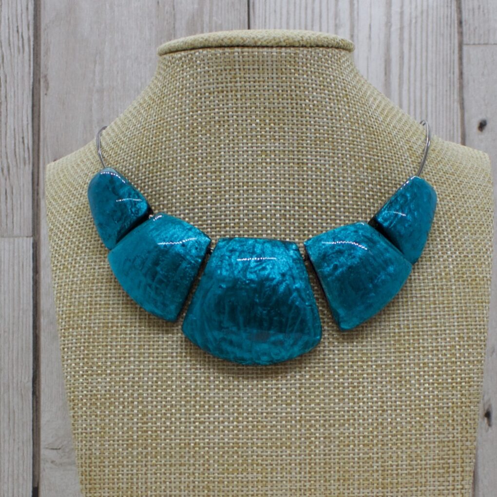 Cleopatra necklace - Teal