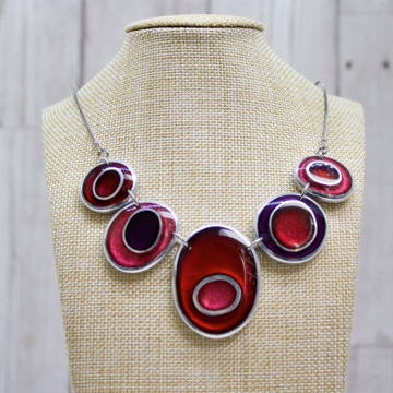 Organic Circles Necklace - Trifle