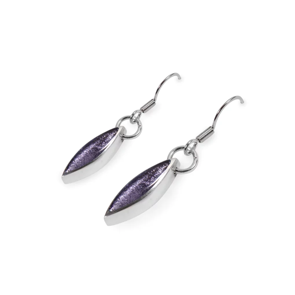 Petals Earrings - Lavender