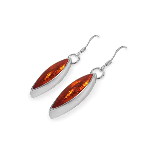 Petals Earrings - Orange